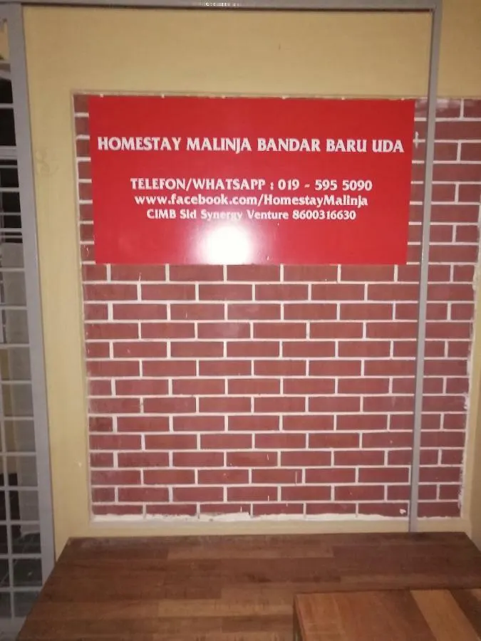 Holiday home Homestay Malinja Bandar Baru Uda Johor Bahru